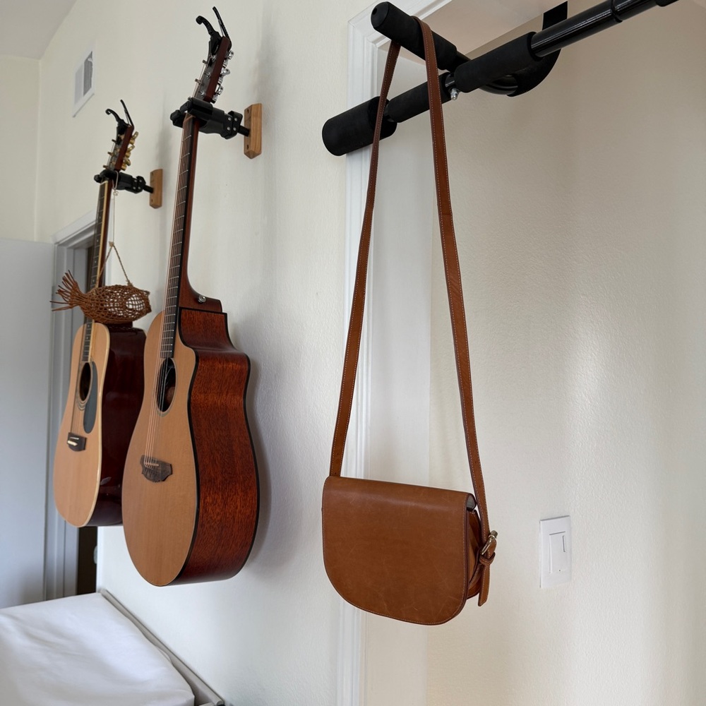 Vagabond Mels Brown Leather Crossbody Saddle Bag - Picture 4 of 11